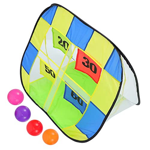 YARNOW 1Satz Faltbares Fußballspielzelt Für Outdoor Mit Bällen Für Jungen Für Garten Park Und Zuhause Langlebig Und Farbenfroh von YARNOW