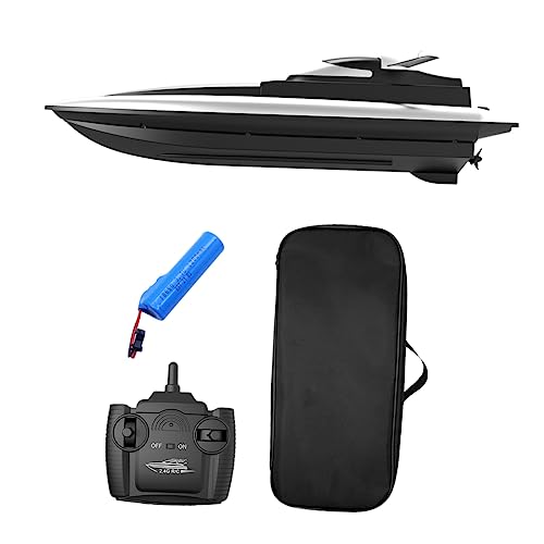 YARNOW 1Satz Ferngesteuertes Rennboot mit Akkulaufzeit Ghz Steuerung für Pools und Seen für Ab Jahren Leicht und Tragbar mit Praktischer Speicherhandtasche von YARNOW