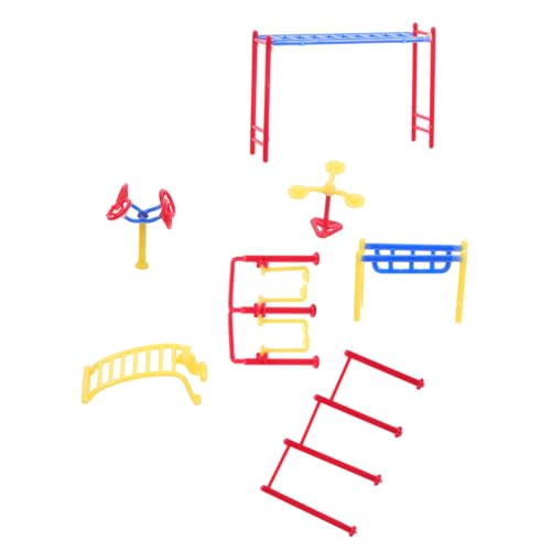 YARNOW 1Satz Fitnessgeräte Modell für Puppenhaus Sandtischzubehör und Praktisch für Sport Szenen Zufällige Farben von YARNOW