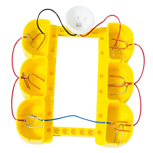 YARNOW 1Satz Fruchtbatterie Wissenschaftsexperiment Kit für Grundschüler Elektronisches Lernspielzeug Stem Fähigkeiten DIY Projekte für Praktische Experimente von YARNOW