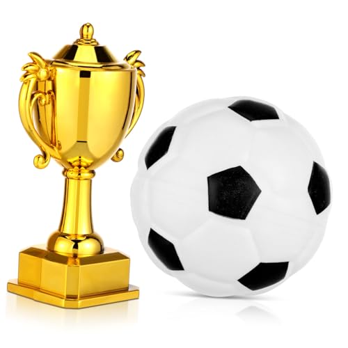 YARNOW 1Satz Fußball Trophäen Dekoration Teiliges Aus Große Fußball Und Pokalmodelle Für Puppenhaus Deko Und Vielseitig Einsetzbar YARNOW 1Satz Fußball Trophäen Dekoration Teiliges Aus Große Fußball Und Pokalmodelle Für Puppenhaus Deko Und Vielseitig Einsetzbar von YARNOW