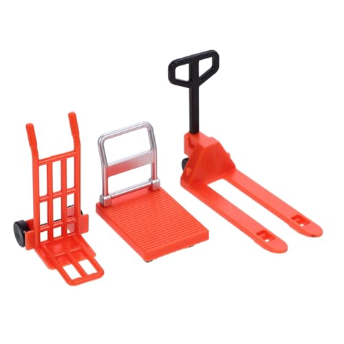 YARNOW 1Satz Gabelstapler Für Teiliges Mit Trolley Und Bauwerkzeugen Lernspielzeug Für Kreative Entwicklung Und Spaß Geburtstage Und Besondere Anlässe von YARNOW