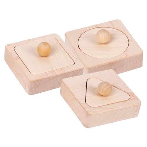 YARNOW 1Satz Geometrische Form Matching Holzspielzeug Lernspielzeug Aus Natürlichem Holz Für Kreative Und Kognitive Entwicklung Von Kindern Sicher Für Vorschulkinder YARNOW 1Satz Geometrische Form Matching Holzspielzeug Lernspielzeug Aus Natürlichem Holz Für Kreative Und Kognitive Entwicklung Von Kindern Sicher Für Vorschulkinder von YARNOW