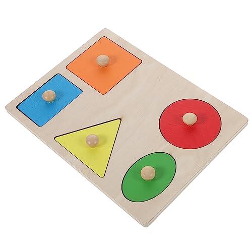 YARNOW 1Satz Geometrische Formspielzeuge Für Bildungsspielzeug Formwahrnehmung Als Geburtstagsgeschenk Für Kleinkinder Ab Monaten Montessori Inspiriert von YARNOW