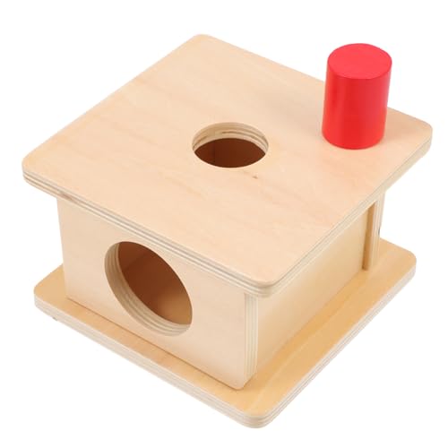 YARNOW 1Satz Geometrisches Dreidimensionales Pädagogisches Holzspielzeug Hand Auge Koordination Für Kleinkinder Montessori Material Für Kreatives Lernen Ab Jahr von YARNOW