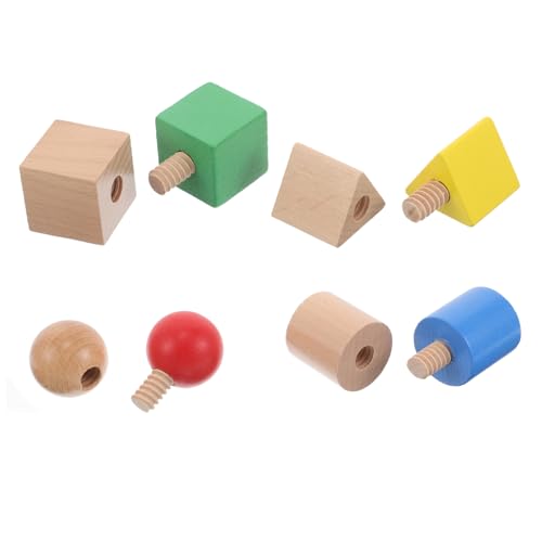 YARNOW 1Satz Geometrisches Holz Steckpuzzle für Pädagogisches Feinmotorik Konzentration und Kreativität mit Verschiedenen Formen für Jungen YARNOW 1Satz Geometrisches Holz Steckpuzzle für Pädagogisches Feinmotorik Konzentration und Kreativität mit Verschiedenen Formen für Jungen von YARNOW