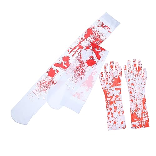 YARNOW 1Satz Halloween Blutstrumpf Und Gruselige Cosplay Requisiten Für Unvergessliche Halloween Partys Leicht Atmungsaktiv YARNOW 1Satz Halloween Blutstrumpf Und Gruselige Cosplay Requisiten Für Unvergessliche Halloween Partys Leicht Atmungsaktiv von YARNOW