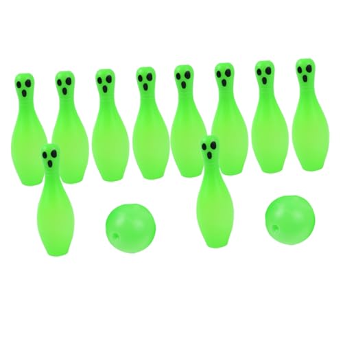 YARNOW 1Satz Halloween Leuchtendes Bowling Für Familien Interaktives Kegelspiel Für Bowlingkugeln Spaß Für Drinnen Draußen Partyspielzeug von YARNOW