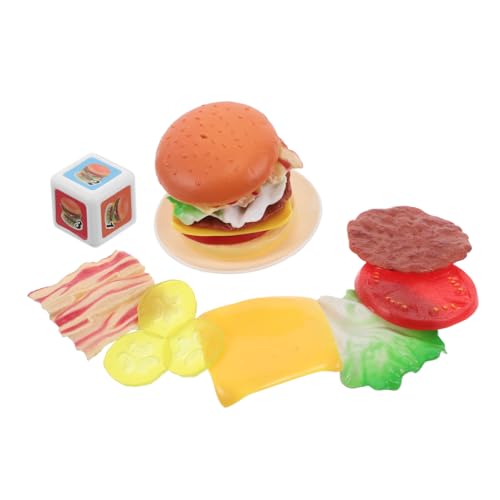 YARNOW 1Satz Hamburger Stapelspielzeug für Interaktive Balance und Stapelspiel Erfahrung Kreatives Lernspielzeug Geschicklichkeit und Hand Augen Koordination YARNOW 1Satz Hamburger Stapelspielzeug für Interaktive Balance und Stapelspiel Erfahrung Kreatives Lernspielzeug Geschicklichkeit und Hand Augen Koordination von YARNOW