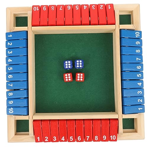YARNOW 1Satz Holz Brettspielset Für Spieler Interaktives Für Partys Und Familienunterhaltung Fördert Und Koordination Lustige Spiele Requisite Für Gesellige Abende von YARNOW