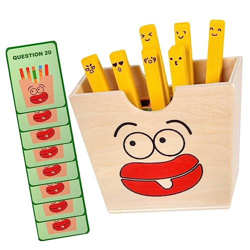 YARNOW 1Satz Holz Farbpassungsspielzeug Für Kleinkinder Lernspielzeug Zur Farberkennung Und Verbesserung Der Hand Augen Koordination Für Frühe Bildung Und Kreatives von YARNOW