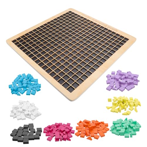 YARNOW 1Satz Holz Puzzle Für Kreatives Montessori Holzpuzzle Mit Bunten Mustern Hand Augen Koordination Und Fantasie Für Eltern Junge Mädchen Interaktionen YARNOW 1Satz Holz Puzzle Für Kreatives Montessori Holzpuzzle Mit Bunten Mustern Hand Augen Koordination Und Fantasie Für Eltern Junge Mädchen Interaktionen von YARNOW