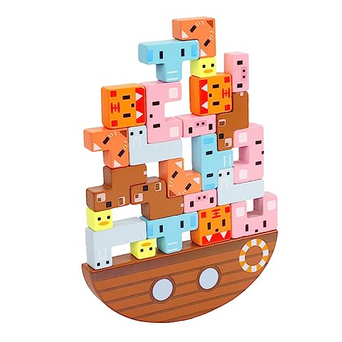 YARNOW 1Satz Holz Stapelspielzeug Für Kleinkinder Pädagogisches Mit Sicheren Materialien Fördert Soziale Fähigkeiten Kommunikationsentwicklung Für Gemeinsames YARNOW 1Satz Holz Stapelspielzeug Für Kleinkinder Pädagogisches Mit Sicheren Materialien Fördert Soziale Fähigkeiten Kommunikationsentwicklung Für Gemeinsames von YARNOW