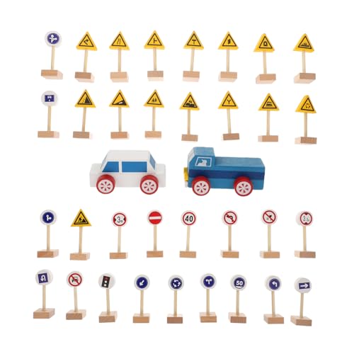YARNOW 1Satz Holz Verkehrszeichen Pädagogisches Straßenschild für Kognitive Entwicklung Fördert Verkehrssicherheit Tragbar Teiliges Bunter Geschenkverpackung YARNOW 1Satz Holz Verkehrszeichen Pädagogisches Straßenschild für Kognitive Entwicklung Fördert Verkehrssicherheit Tragbar Teiliges Bunter Geschenkverpackung von YARNOW
