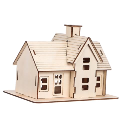 YARNOW 1Satz Holzhaus Modell Puzzle Bausatz DIY Holzhaus für Erwachsene Kreatives Bastelset zur Dekoration von Zuhause Büro und Partys Langlebig und Leicht Geschenkidee YARNOW 1Satz Holzhaus Modell Puzzle Bausatz DIY Holzhaus für Erwachsene Kreatives Bastelset zur Dekoration von Zuhause Büro und Partys Langlebig und Leicht Geschenkidee von YARNOW