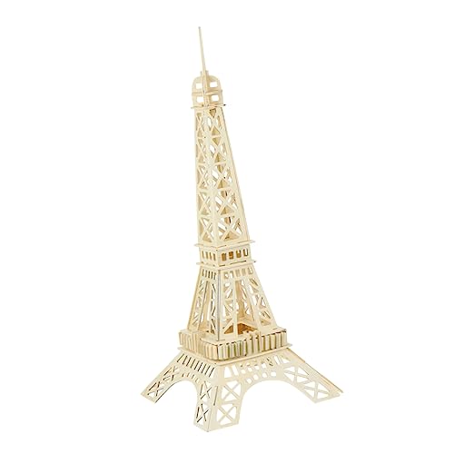 YARNOW 1Satz Holzpuzzle Eiffelturm Modellbau Für Erwachsene Kreatives DIY Puzzle Kreativität Und Geduld Sicheres Und Umweltfreundliches Holzmaterial Einfache YARNOW 1Satz Holzpuzzle Eiffelturm Modellbau Für Erwachsene Kreatives DIY Puzzle Kreativität Und Geduld Sicheres Und Umweltfreundliches Holzmaterial Einfache von YARNOW