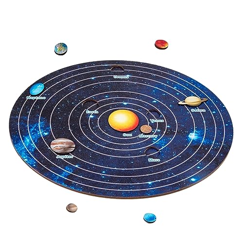 YARNOW 1Satz Holzpuzzle Pädagogisches Planetensystem Für Interaktives Solarsystem Puzzle Kreativität Und Praktischen Fähigkeiten Für Jungen YARNOW 1Satz Holzpuzzle Pädagogisches Planetensystem Für Interaktives Solarsystem Puzzle Kreativität Und Praktischen Fähigkeiten Für Jungen von YARNOW