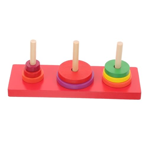 YARNOW 1Satz Holzpuzzle Stapelturm für Teiliges Kreativität und Hand Auge Koordination für Frühe und Spielstunden YARNOW 1Satz Holzpuzzle Stapelturm für Teiliges Kreativität und Hand Auge Koordination für Frühe und Spielstunden von YARNOW
