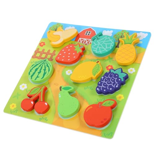 YARNOW 1Satz Holzpuzzle für Kleinkinder Puzzle für Kreative Pädagogisches Holzspielzeug Formbewusstsein für Ab Jahr Einfach zu Handhaben YARNOW 1Satz Holzpuzzle für Kleinkinder Puzzle für Kreative Pädagogisches Holzspielzeug Formbewusstsein für Ab Jahr Einfach zu Handhaben von YARNOW