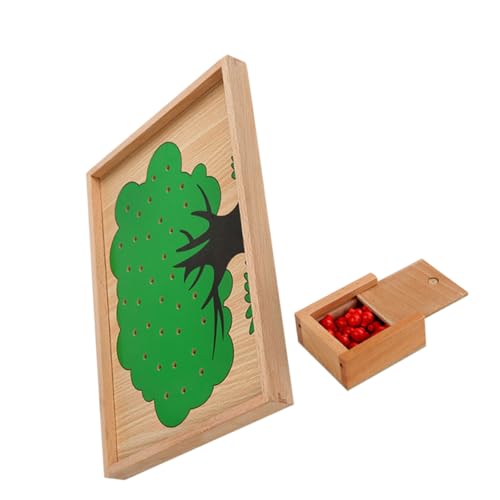 YARNOW 1Satz Holzspielzeug Montessori Lernspielzeug für Kleinkinder Zählspielzeug für Zuhause und Schule Robustes und Sicheres Design zum Fördern YARNOW 1Satz Holzspielzeug Montessori Lernspielzeug für Kleinkinder Zählspielzeug für Zuhause und Schule Robustes und Sicheres Design zum Fördern von YARNOW