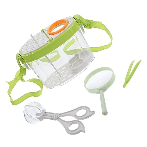 YARNOW 1Satz Insektenfänger für Teiliges Spielzeugset für Draußen mit Lupe Beobachtungsbox Pinzette und Krabbelstab für Naturforscher Jungen und Fördert Lernspaß YARNOW 1Satz Insektenfänger für Teiliges Spielzeugset für Draußen mit Lupe Beobachtungsbox Pinzette und Krabbelstab für Naturforscher Jungen und Fördert Lernspaß von YARNOW