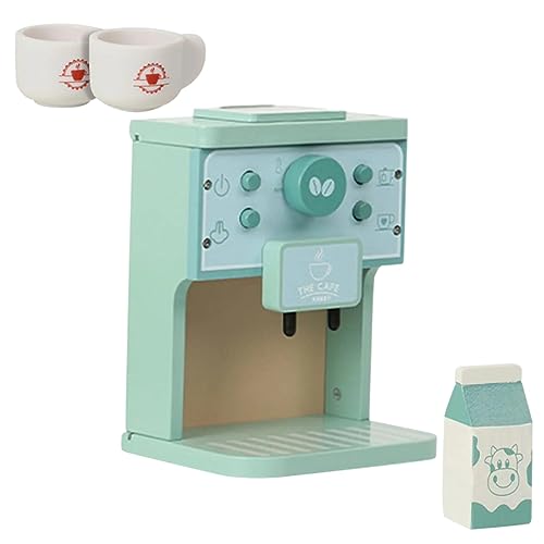 YARNOW 1Satz Kaffeemaschinen für Holz Kaffeemaschine mit Zubehör Rollenspiel Kreative Lernhilfe für Jungen und Fördert Fantasie und Motorische Fähigkeiten YARNOW 1Satz Kaffeemaschinen für Holz Kaffeemaschine mit Zubehör Rollenspiel Kreative Lernhilfe für Jungen und Fördert Fantasie und Motorische Fähigkeiten von YARNOW
