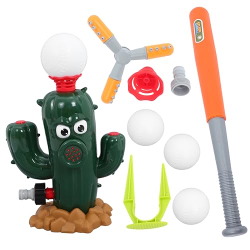 YARNOW 1Satz Kaktus Sprinkler Für Drehender Wassersprinkler Mit Baseball Für Outdoor Wasserspiele Und Sommeraktivitäten Für Jungen YARNOW 1Satz Kaktus Sprinkler Für Drehender Wassersprinkler Mit Baseball Für Outdoor Wasserspiele Und Sommeraktivitäten Für Jungen von YARNOW