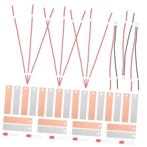 YARNOW 1Satz Kartoffelbatterie Kit für Kreative Experimente DIY Obstbatterie zur Stromerzeugung für Physikunterricht und Wissenschaftliche Projekte Fördert von YARNOW