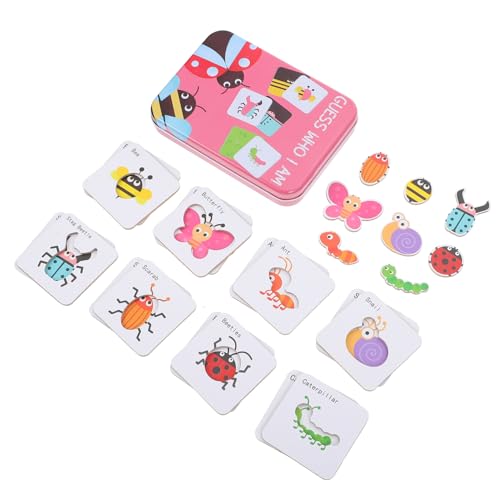 YARNOW 1Satz Kinderpuzzlespielzeug Pädagogisches Holzpuzzle für Kleinkinder Fördern Kognitive Fähigkeiten mit Bunten Insektenmotiven für Ab Jahren Langlebig und Sicher YARNOW 1Satz Kinderpuzzlespielzeug Pädagogisches Holzpuzzle für Kleinkinder Fördern Kognitive Fähigkeiten mit Bunten Insektenmotiven für Ab Jahren Langlebig und Sicher von YARNOW