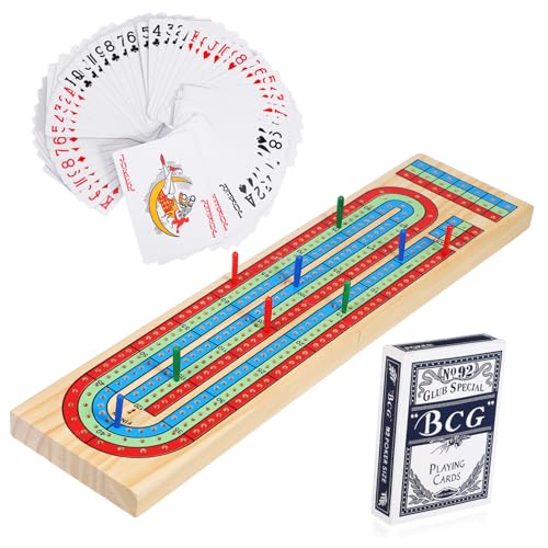 YARNOW 1Satz Klassisches Cribbage Brettspiel Aus Holz Tragbares Reisebrettspiel Mit Zubehör Faltbares Spielbrett Für Gesellschaftsspiele Für Camping Und Familienabende YARNOW 1Satz Klassisches Cribbage Brettspiel Aus Holz Tragbares Reisebrettspiel Mit Zubehör Faltbares Spielbrett Für Gesellschaftsspiele Für Camping Und Familienabende von YARNOW