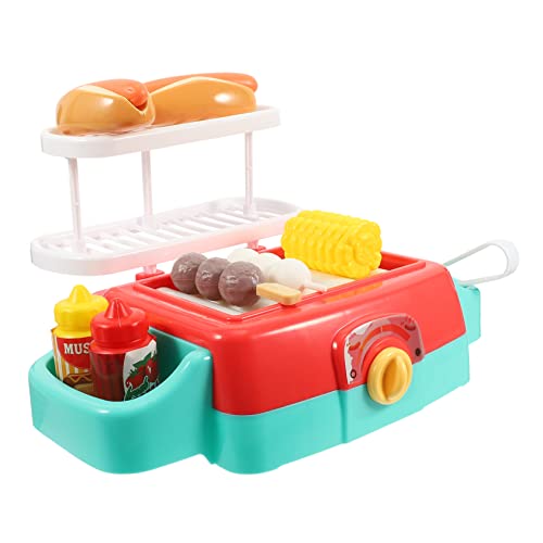 YARNOW 1Satz Kreatives Grill Spielset Für Realistisches BBQ Aus Hochwertigem Kunststoff Sicher Und Langlebig Für Rollenspiele Zu Hause Ohne Batterien von YARNOW