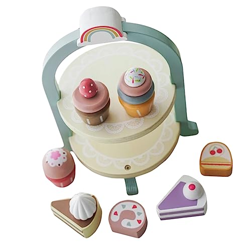 YARNOW 1Satz Kuchenset Für Holzspielzeug Torten Für Fantasievolles Rollenspiel Für Kleine Und Teepartys YARNOW 1Satz Kuchenset Für Holzspielzeug Torten Für Fantasievolles Rollenspiel Für Kleine Und Teepartys von YARNOW
