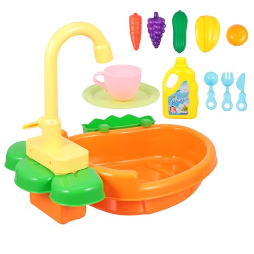 YARNOW 1Satz Küchenspielzeug Für Simuliertes Spülbecken Mit Wasserfunktion Pädagogisches Für Kreatives Rollenspiel Für Imaginative Spiele Und Hand Augen Koordination YARNOW 1Satz Küchenspielzeug Für Simuliertes Spülbecken Mit Wasserfunktion Pädagogisches Für Kreatives Rollenspiel Für Imaginative Spiele Und Hand Augen Koordination von YARNOW
