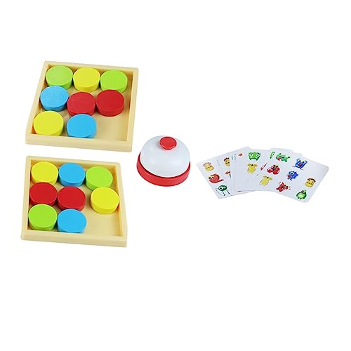 YARNOW 1Satz Logisches Denktrainingsspielzeug Aus Holz Pädagogisches Schiebespiel Für Kreatives Brettspiel Denkvermögen von YARNOW