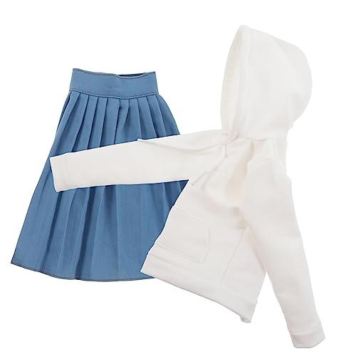 YARNOW 1Satz Mädchenpuppen Outfit Dekoratives Sweatshirt und Rock für Puppen Kleidungsset für Kreatives Farbenfrohes Design Einfach Anzuziehen für Jahren YARNOW 1Satz Mädchenpuppen Outfit Dekoratives Sweatshirt und Rock für Puppen Kleidungsset für Kreatives Farbenfrohes Design Einfach Anzuziehen für Jahren von YARNOW