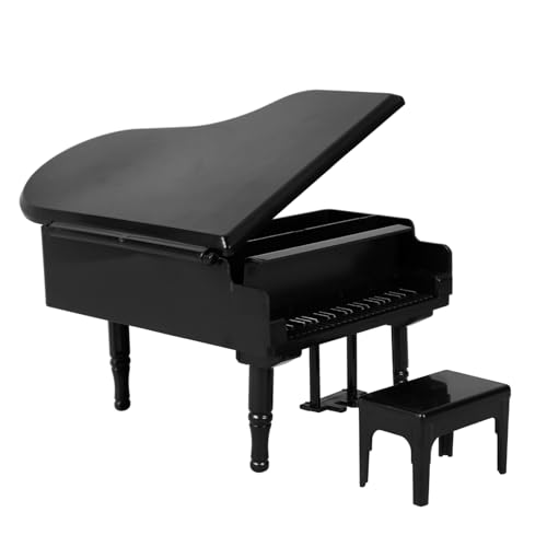 YARNOW 1Satz Maßstab Schwarzes Klavier Als Deko Für Puppenhaus Zubehör Für Kreatives Und Dekoration YARNOW 1Satz Maßstab Schwarzes Klavier Als Deko Für Puppenhaus Zubehör Für Kreatives Und Dekoration von YARNOW