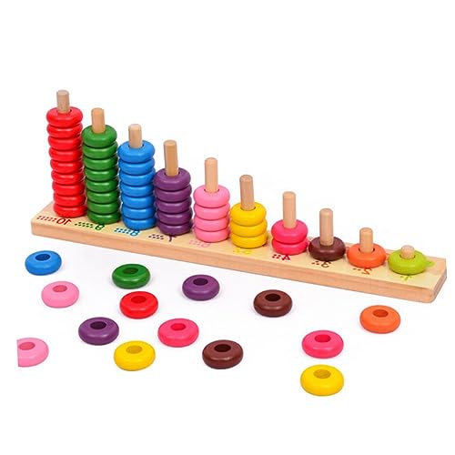 YARNOW 1Satz Mathematisches Holzspielzeug für Pädagogisches Lernspielzeug mit Großen Bausteinen Addition und Subtraktion die Frühkindliche Bildung YARNOW 1Satz Mathematisches Holzspielzeug für Pädagogisches Lernspielzeug mit Großen Bausteinen Addition und Subtraktion die Frühkindliche Bildung von YARNOW
