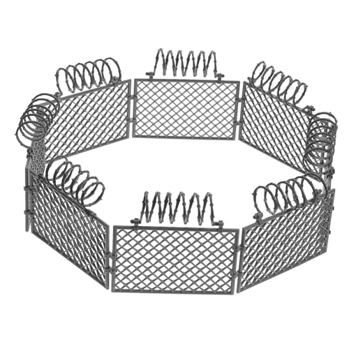 YARNOW 1Satz Militärspielzeug Zaun Modell für Szenenbau DIY Militärzaun aus Hochwertigem Sicheres und Langlebiges für Kreative Sandtisch Spiele YARNOW 1Satz Militärspielzeug Zaun Modell für Szenenbau DIY Militärzaun aus Hochwertigem Sicheres und Langlebiges für Kreative Sandtisch Spiele von YARNOW