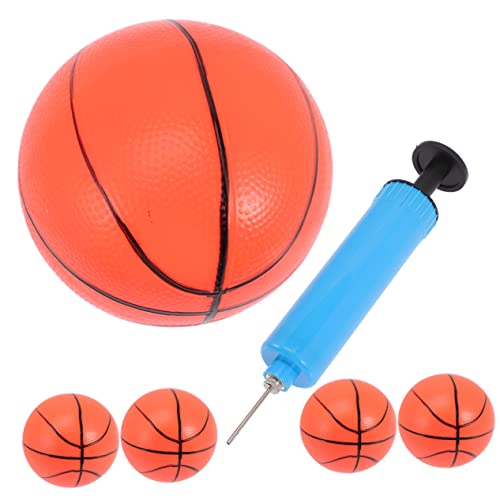 YARNOW 1Satz Mini Basketball für Teiliges Bälle Pumpe Hüpfbasketball für Drinnen und Draußen für Eltern Junge Mädchen Interaktion und Basketballteamgeschenke YARNOW 1Satz Mini Basketball für Teiliges Bälle Pumpe Hüpfbasketball für Drinnen und Draußen für Eltern Junge Mädchen Interaktion und Basketballteamgeschenke von YARNOW