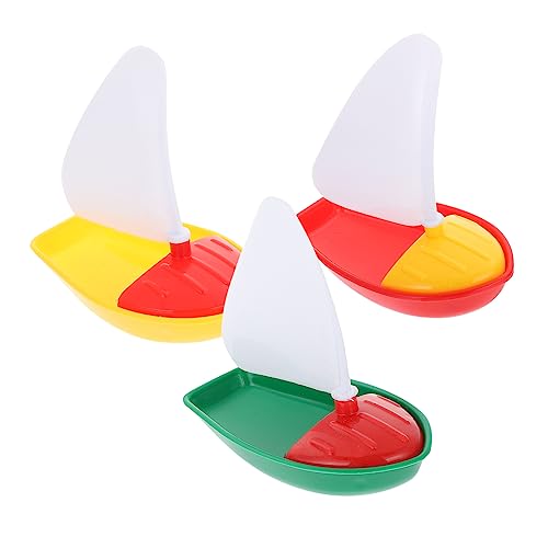 YARNOW 1Satz Mini Plastik Segelboot Teiliges Badewannenspielzeug für Klein Groß Badespielzeug für Kleinkinder und Jungen YARNOW 1Satz Mini Plastik Segelboot Teiliges Badewannenspielzeug für Klein Groß Badespielzeug für Kleinkinder und Jungen von YARNOW