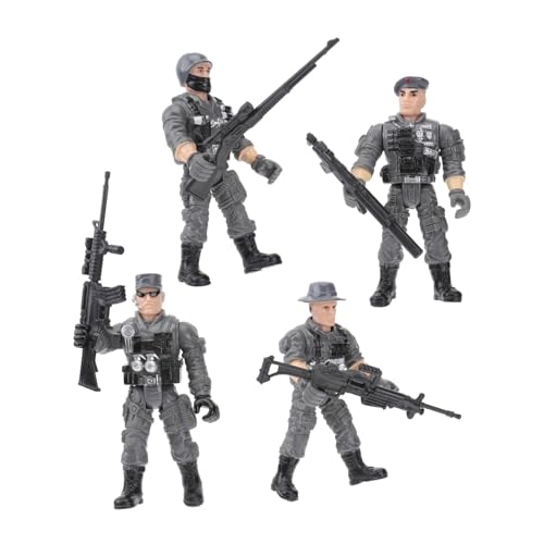 YARNOW 1Satz Mini Plastik Soldaten Figuren Set Teiliges für Verschiedene Posen Robustes Material für Kreative Rollenspiele und Kinderpartys YARNOW 1Satz Mini Plastik Soldaten Figuren Set Teiliges für Verschiedene Posen Robustes Material für Kreative Rollenspiele und Kinderpartys von YARNOW