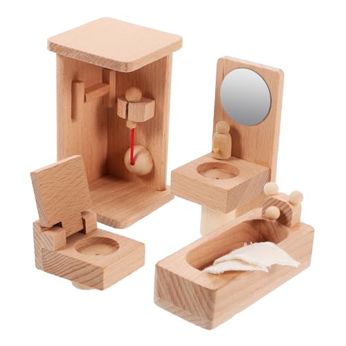 YARNOW 1Satz Miniaturmöbel Für Puppenhaus Teiliges Für Kreative Spielstunden Und Dekoration Fördert Die Interaktion Zwischen Eltern Und Kindern von YARNOW