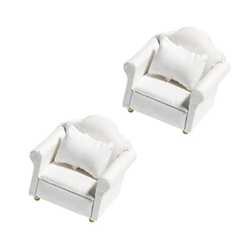 YARNOW 1Satz Miniatursofa Für Puppenhaus Teiliges Weißes Möbelset Mit Kissen Für Puppenhaus Dekoration Und Kreatives YARNOW 1Satz Miniatursofa Für Puppenhaus Teiliges Weißes Möbelset Mit Kissen Für Puppenhaus Dekoration Und Kreatives von YARNOW
