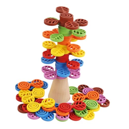 YARNOW 1Satz Montessori Stapelspielzeug Aus Lernspielzeug Für Koordinationsspielzeug Kreatives Rotationsspielzeug Für Partys Und Spielgruppen von YARNOW