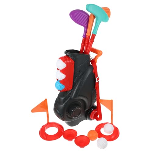 YARNOW 1Satz Outdoor Golf Set Für Kleinkinder Mit Golfschlägern Bällen Und Putting Matte Für Drinnen Und Draußen Eltern Junge Mädchen Koordination von YARNOW