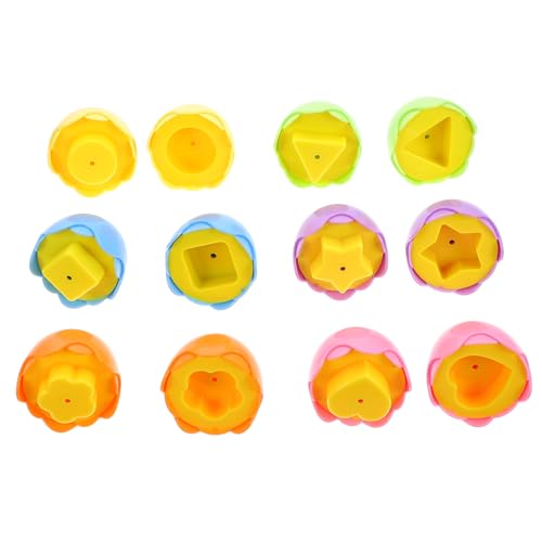YARNOW 1Satz Pädagogischen Emulationseiern Und Formspielzeug Für Kleinkinder Frühes Lernspielzeug Eier Entwicklung Von Kindern Jahren YARNOW 1Satz Pädagogischen Emulationseiern Und Formspielzeug Für Kleinkinder Frühes Lernspielzeug Eier Entwicklung Von Kindern Jahren von YARNOW