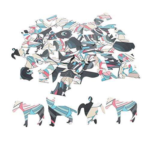 YARNOW 1Satz Panda Puzzle Für Geformte Papier Rätsel Für Vorschulkinder Fördert Und Kommunikationsfähigkeiten Sichere Glatte Kanten Kreatives Für Effektive Farberkennung von YARNOW
