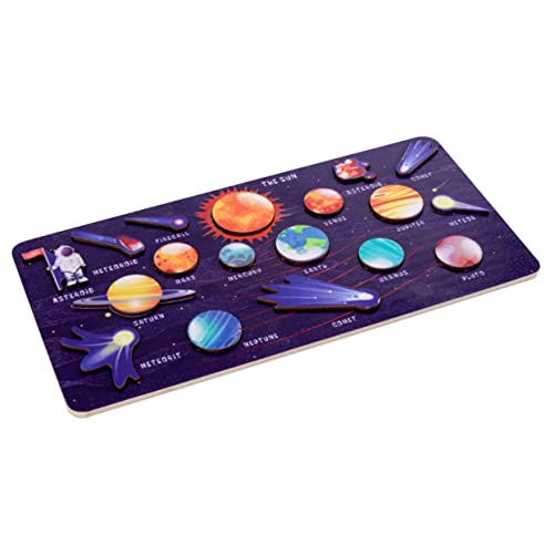 YARNOW 1Satz Planeten Puzzle Für Lernsystem Aus Holz Sonnensystem Matching Raumspielzeug Für Jahre Pädagogisches Puzzle Für Kleine Astronauten YARNOW 1Satz Planeten Puzzle Für Lernsystem Aus Holz Sonnensystem Matching Raumspielzeug Für Jahre Pädagogisches Puzzle Für Kleine Astronauten von YARNOW