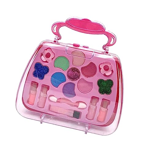 YARNOW 1Satz Prinzessinnen Kosmetikspielzeug Set Für Handtasche Mit Make Up Zubehör Sicheres Und Waschbares Set Für Rollenspiele Für Kleine von YARNOW