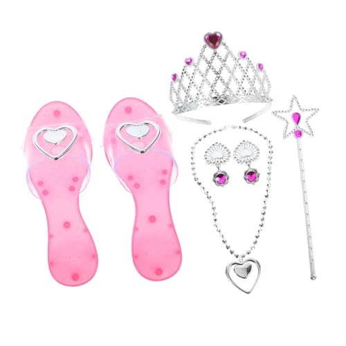 YARNOW 1Satz Prinzessinnen Verkleidungsset Anziehschuhen Teiliges Kostüm für Geburtstagsfeiern Weihnachten Cosplay und Mehr für Jahre Alte YARNOW 1Satz Prinzessinnen Verkleidungsset Anziehschuhen Teiliges Kostüm für Geburtstagsfeiern Weihnachten Cosplay und Mehr für Jahre Alte von YARNOW